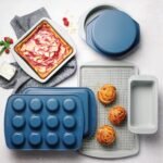 Tramontina Rise 8-Piece Ceramic Baking Pans Set, Non stick Essential Bakeware for Cookies, Loafs, Cakes, Brownies and Muffins - Image 3
