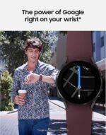 Samsung Galaxy Watch 4 40mm Bluetooth Smartwatch with ECG Heart Rate Monitor, Tracker for Health, Fitness, Running, Sleep Tracking, GPS Fall Detection, US Version, SM-R860NZDAXAA, Pink Gold - Image 5