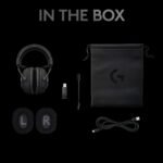 Logitech G PRO X Wireless LIGHTSPEED Gaming Headset with Blue VO!CE Mic Filter Tech, 50 mm PRO-G Drivers, and DTS Headphone:X 2.0 Surround Sound, 20+ Hour Battery Life - Black - Image 4