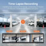 70mai Dash Cam M200, Dash Camera for Cars 1080P, Dash Cam Front with STARVIS2 IMX662, HDR Night Vision, Parking Monitor, G-Sensor, Loop Recording, Time-Lapse,App & WiFi, Voice Control Small DashCam - Image 5