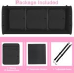 Trunk Organizer for Car, 95L Large Capacity Trunk Storage with Non-Slip Bottom Strips, Cargo Organizer for Suv, Truck, Sedan, Waterproof Portable Car Organizers for Women Men(Pink) - Image 4