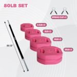 RitFit Adjustable Barbell Weight Set for Weightlifting and Strength Training in Home&Gym - Image 4