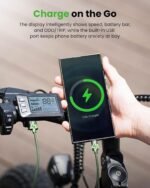 isinwheel M10 Pro Electric Bike, 1000W Peak Motor, 22 MPH 20"x4" Fat Tire Ebike, USB Phone Charging Port, 10.4Ah Removable Battery, 7-Speed Electric Dirt Bike for Adults, Teens & Women - Image 3