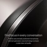Bowers & Wilkins Px8 S2 Wireless Over-Ear Headphones, Active Noise Cancelling & Transparency Mode, High-Res Playback, 30H Playtime with Quick Charge Support, Bluetooth Headphones, Onyx Black - Image 5