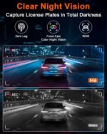 Dual Dash Cam for SUV: 4K Front + 2K Rear WiFi GPS for RAV4 CR-V HR-V Equinox Highlander Explorer – 72H Parking Mode Loop Recording G-Sensor 64GB - Image 3