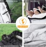 0 Degree Double Sleeping Bag for Adults, 2 Person Cold Weather Queen Size Sleeping Bag for Camping, RV Travel, or Family Outdoors - Image 6