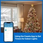 Lutron Caseta Smart Plug-In Lamp Dimmer Switch Kit with Pico Remote, Smart Dimmer for LED Lights, Table and Floor Lamps, 100W, Single-Pole/3-Way, P-PKG1P-WH - Image 5