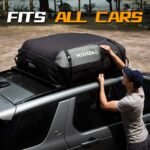 Roof Top Carrying Bags, 25 Cubic Feet Waterproof Rooftop Cargo Carrier + 6 Door Hooks Suitable for All Vehicle with/Without Rack - Image 4