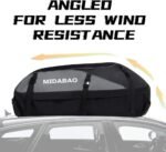 Roof Top Carrying Bags, 25 Cubic Feet Waterproof Rooftop Cargo Carrier + 6 Door Hooks Suitable for All Vehicle with/Without Rack - Image 5