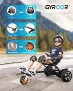 Gyroor Self Balancing Scooters Seat Attachment - Go Kart Conversion for 6.5'' to 10'' Self Balancing Scooters, Adjustable Frame Length, Perfect for Kids and Adults - Image 4