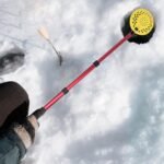 DECOHS Adjustable Ice Fishing Skimmer Scoop-Winter Ice Fishing Scooper with Long Handle-Ice Fishing Gear for Scooping out Ice While Fishing - Image 6