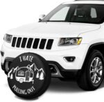 I Hate Out Camper Spare Tire Cover Spare Tire Cover Wheel Protectors Universal for Trailer Tires Camping Weatherproof Universal for Rv Travel Trailers Accessories 14" 15" 16" 17" - Image 6