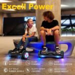 LIEAGLE Hoverboard, 6.5" Self Balancing Scooter Hover Board with Bluetooth Wheels LED Lights for Kids Adults - Image 4