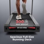 Sunny Health & Fitness Smart Heavy-Duty Auto Incline Treadmill with 20" Running Deck and Free SunnyFit App Connection - Image 4