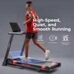 Sunny Health & Fitness Smart Heavy-Duty Auto Incline Treadmill with 20" Running Deck and Free SunnyFit App Connection - Image 6