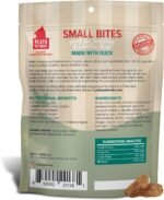 Plato Pet Treats Air Dried Small Bites Dog Treats, Natural Bite Sized Real Meat & Duck, Grain Free & High Protein, Made in the USA, 6oz - Image 3