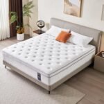 Queen Mattress, 14 Inch Hybrid Mattress in a Box, Memory Foam and Individual Pocket Springs, Fiberglass Free, Soft and Breathable, Medium Firm Feel - Image 5