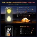 Blackview BV7300 Rugged Phone, 15000mAh/45W, Dual 800LM Camping Light, Night Vision Camera, 18GB+256GB/2TB Rugged Smartphone Unlocked Gemini AI, 50MP+32MP+20MP, 6.67" 90Hz, Android 14/Glove Mode/NFC - Image 3