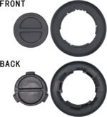Bed Plug Cover Kit Compatible with 2014-2019 Dodge Ram 2500 3500 Pickups Replacement 68225506AA,Hitch Covers for Truck with 5th Wheel/Gooseneck Towing Setups/Trailer Tow Cover，Vanshly - Image 7