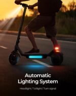 MEGAWHEELS Electric Scooter,500W Electric Scooter for Adults,31 Miles Range,10in Pneumatic Tires,10.4AH Battery,15.5 mph Speed,Escooter Smart APP Control for Commuting, Outdoor, Short Travel - Image 3