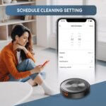 Robot Vacuum and Mop 2-in-1, 4000Pa Robot Vacuum Cleaner Strong Suction & Schedule Cleaning & Alexa/APP Control & Self-Charging, Tangle-Free Robotic Vacuums for Pet Hair, Hard Floor, Carpet - Image 5