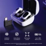 Sony INZONE Buds Wireless Gaming Earbuds, Perfect for PlayStation® 5, for PC/PS5/Switch/Mobile, 48Hr Battery with Case, Noise Canceling, 360 Spatial Sound, 2.4GHz USB-C Dongle, WF-G700N White - Image 4