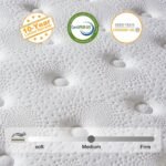 Queen Mattress, 12 Inch Hybrid Mattress in a Box, Memory Foam and Individual Pocket Springs, Soft and Breathable, Soft Feel - Image 5
