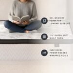 Signature Design by Ashley Chime Hybrid Queen 12" Mattress with Gel Memory Foam, Medium Firm, Pressure Relief, Fiberglass Free Mattress in a Box - Image 5