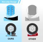 CirclrRoad RV Levelers, Heavy Duty RV Ramps for Leveling, Camper Wheel Levelers, Trailer Leveling Up to 35,000 lbs with Rubber Anti-Skid Pads and Storage Carrying Bag - Image 5