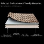 Auto Newer Luxury Breathable Car Seat Cover Fit Four Seasons, Universal Front of Car Seat Cushions, Bottom Seat Covers of Full Wrapped Edge,Universal Fit for 95% Cars,SUV,Pickup(Beige,1PCS) - Image 6