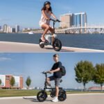 isinwheel Electric Bike for Adult 500W Motor, 20 MPH Folding Ebike, 14"/16"/20"/26" Adult Electric Bicycles with Smart Uphill, 7.8/10.4Ah Battery, E Bikes for Adults and Teens - Image 5