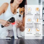 Cold Laser Therapy Device for Muscle & Joint, 4x808nm+16x650nm, Pain Relief, Accelerate Healing, Home Light Therapy for Dogs, Cats, Horses and Animals(Black) - Image 7