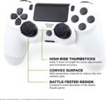 KontrolFreek FPS Freek Battle Royale Nightfall for PlayStation 4 (PS4) and PlayStation 5 (PS5) | Performance Thumbsticks | 2 High-Rise Convex Black - Image 5