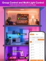 ILC Alexa Light Bulbs 10W (70 Watt Equivalent) Smart Light Bulbs Compatible with Alexa Required Echo Device, 900 Lumens, Color Changing Warm White 2700K (4 Pack) - Image 6