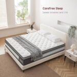 Queen mattress, 12 Inch Innerspring Hybrid Mattresses in a Box with Gel Memory Foam, Individually Wrapped Encased Coil Pocket Spring Mattress, Pressure Relief, Medium Firm Support, 60"*80"*12" - Image 4