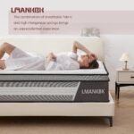Queen mattress, 12 Inch Innerspring Hybrid Mattresses in a Box with Gel Memory Foam, Individually Wrapped Encased Coil Pocket Spring Mattress, Pressure Relief, Medium Firm Support, 60"*80"*12" - Image 6