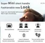 Touch-Screen Bluetooth 5.4 Wireless Earbuds with 50-Hour Playtime ANC/ENC Noise Canceling Transparency Mode IPX7 Waterproof 5 EQ Modes - Compatible with Android/iOS Multi-Function Headphones - Image 4