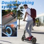 VOLPAM 10 Inches Electric Scooter, Dual Suspension, 22 MPH Top Speed, 500W Powerful Motor, 28 Miles Long Range, Dual Braking, Max Load 264 lbs - Image 5