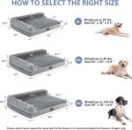 BFPETHOME Orthopedic Dog Beds for Large Dogs-Waterproof Sofa Dog Bed with Removable Washable Cover, Big Pet Bed with Waterproof Lining and Nonskid Bottom,Pet Bed for Large Dogs - Image 4