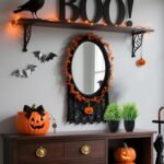 Der Rose Fake Plants 4 Packs Artificial Plants Small Faux Plants Black Bathroom Accessories for Halloween Bathroom Home Kitchen Coffee Table Office Desk Decor Indoor - Image 3