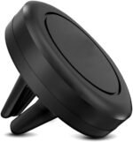 Universal Smartphone Holder - Air Vent Magnetic Car Mount (4 Pack Black) Compatible with iPhone 12/13/14/15/16 & Galaxy LG Android Cell Phone - Image 3