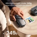 Holy Stone HS900 Drone with Camera for Adults, 8K Photo & 4K/30fps Video, 249g FAA Compliant, 3-Axis Gimbal, Long Range 20,000FT 5.8GHz, GPS Return, Dual Batteries with Charging Hub, 60-Min Flight - Image 5