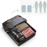 Blueshyhall Car Rooftop Cargo Carrier Bag, 15 Cubic Feet Waterproof Traveling Luggage Bag Black, Compatible with Cars with or Without Rack - Image 3