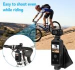 Dpofirs Portable​ ​​4K Action Camera with 270° Rotatable Anti-Shake & 30m - HD Underwater Video Cam with Mic for Diving Riding Outdoor Sports - Image 6