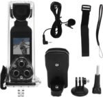 Dpofirs Portable​ ​​4K Action Camera with 270° Rotatable Anti-Shake & 30m - HD Underwater Video Cam with Mic for Diving Riding Outdoor Sports - Image 8