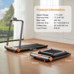 WALKINGPAD MC11 Folding Treadmill for Home, Extended Belt, Compact Running Machine with 7.5 mph Max Speed, No Assembly Needed - Image 4