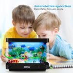 Fake Fish Tank with Moving Fish, Decorative Aquarium Lamp, Artificial Tropical Marine Tank, Sensory LED Mood Light Office Table Light, Fun Gifts - Image 3