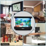 Fake Fish Tank with Moving Fish, Decorative Aquarium Lamp, Artificial Tropical Marine Tank, Sensory LED Mood Light Office Table Light, Fun Gifts - Image 5