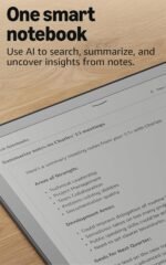 Amazon Kindle Scribe without Front Light 16GB (newest model) — 11” paper-like display — Thinner, lighter, faster — Write in notebooks, documents, and books - Image 4