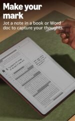 Amazon Kindle Scribe without Front Light 16GB (newest model) — 11” paper-like display — Thinner, lighter, faster — Write in notebooks, documents, and books - Image 5